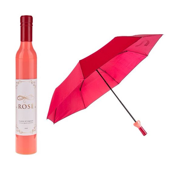 Borosüveg esernyő - rózsaszín