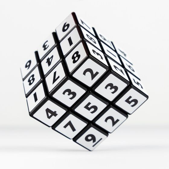 Sudoku kocka - fehér